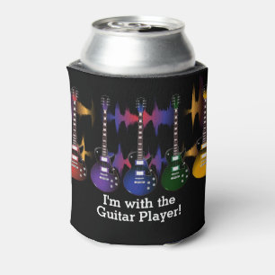 Rafraîchisseur Pour Canette Je suis avec le Guitar Player