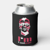 Rafraîchisseur Pour Canette Je suis belle abstraite face Coque-Mate coque ipho (Can devant)