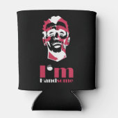 Rafraîchisseur Pour Canette Je suis belle abstraite face Coque-Mate coque ipho (Dos)