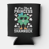 Rafraîchisseur Pour Canette Je suis La Princesse Shamrock St Patrick's Day Iri (Devant)
