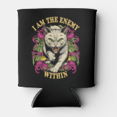 Rafraîchisseur Pour Canette Je Suis L'Ennemi Dans Harris Walz 2024 (Devant)