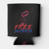 Rafraîchisseur Pour Canette Je Suis Pour Duterte Free DU30 Free Duterte (Devant)