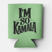 Rafraîchisseur Pour Canette Je suis si Kamala Brat Green Meme (Devant)