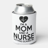 Rafraîchisseur Pour Canette Je suis une maman et une infirmière rien ne me fai (Can devant)