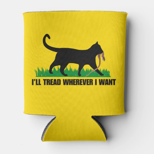 Rafraîchisseur Pour Canette Je vais filer où je veux (Devant)