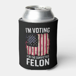 Rafraîchisseur Pour Canette Je Vote Pour Le Condamné Féon Pro Trump 2024