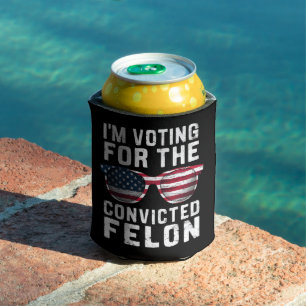 Rafraîchisseur Pour Canette Je Vote Pour Le Condamné Féon Pro Trump 2024