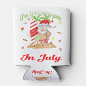 Rafraîchisseur Pour Canette Je vous regarde Père Noël Noël En Juillet Débardeu (Dos)