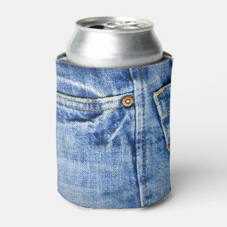 RAFRAÎCHISSEUR POUR CANETTE JEANS BLEUS FAISÉS