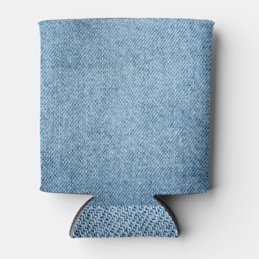 Rafraîchisseur Pour Canette Jeans de qualité : Belle texture sans fil. (Devant)