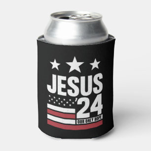 Rafraîchisseur Pour Canette Jésus-Christ 2024 Président Élection USA Politique