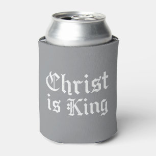 Rafraîchisseur Pour Canette Jésus-Christ est Roi Gothique Art Grunge Blacklett