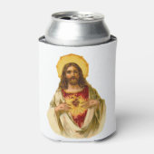 Rafraîchisseur Pour Canette Jésus Christ notre Seigneur Coeur Sacré (Can devant)