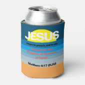 Rafraîchisseur Pour Canette Jésus Commença À Prêcher. Matt. Coucher de soleil (Can devant)