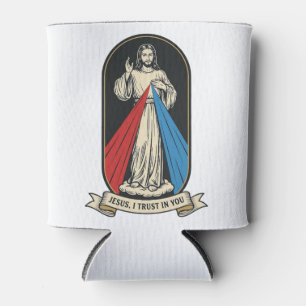 Rafraîchisseur Pour Canette Jésus de la Miséricorde Divine Vintage