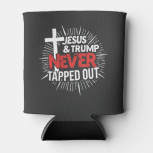 Rafraîchisseur Pour Canette Jésus et Trump n'ont jamais tiré le meilleur parti