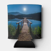 Rafraîchisseur Pour Canette Jetée de nuit sous une Pleine lune (Dos)