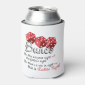 Rafraîchisseur Pour Canette Jeu de dés Bunco (Can devant)