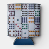 Rafraîchisseur Pour Canette Jeu de Dominos (Devant)