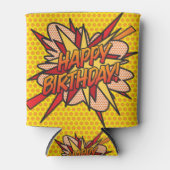 Rafraîchisseur Pour Canette JEUX ANNIVERSAIRE Fun Modern (Devant)