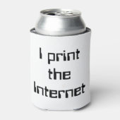 Rafraîchisseur Pour Canette J'imprime Internet (Can devant)