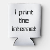 Rafraîchisseur Pour Canette J'imprime Internet (Devant)