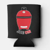 Rafraîchisseur Pour Canette Joe Sur Red Kamado (Dos)