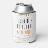 Rafraîchisseur Pour Canette Joli Citrouille Halloween Little Boo Anniversaire (Can Dos)