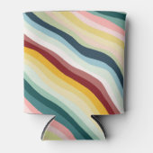 Rafraîchisseur Pour Canette Joli Couleur Fun Rainbows Stripes (Devant)