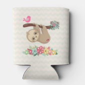 Rafraîchisseur Pour Canette Joli fentes Brown accrochées à l'envers (Dos)