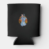 Rafraîchisseur Pour Canette Joli Halloween Pibble Witch Pitbull Chien Maman Co (Devant)