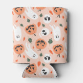 Rafraîchisseur Pour Canette Joli Jack-O-Lanterne et Motif fantôme (Dos)