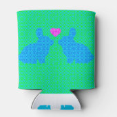 Rafraîchisseur Pour Canette Joli Lapin Amour (Dos)