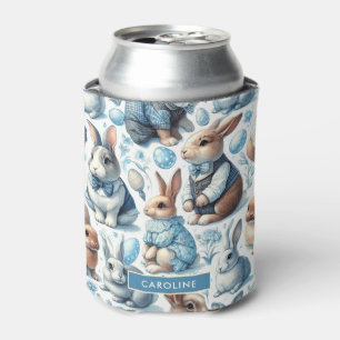 Rafraîchisseur Pour Canette Joli lapin Vintage sans couture
