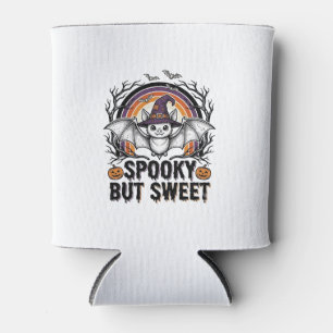 Rafraîchisseur Pour Canette Jolie chauve-souris Halloween Gravure vintage T-sh