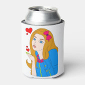 Rafraîchisseur Pour Canette Jolie fille (Can devant)