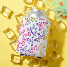 Jolie fille Bright Butterfly Motif Iridescente