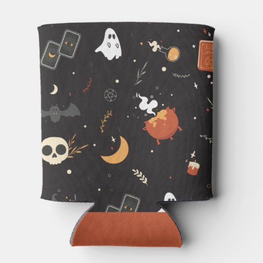 Rafraîchisseur Pour Canette Jote Éffrayant Whimsical Halloween Motif Arrière - (Dos)