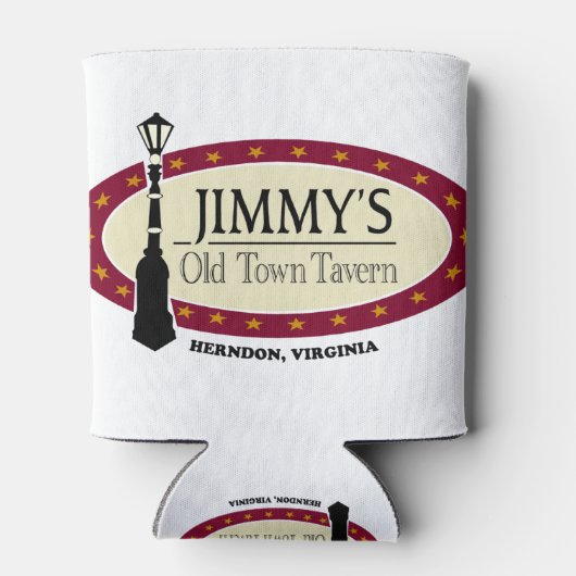 Rafraîchisseur Pour Canette JOTT Logo MEDIUMwhiteletter Can Cooler (Dos)