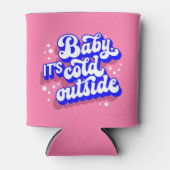 Rafraîchisseur Pour Canette Jouer bébé, c’est froid en hiver (Devant)