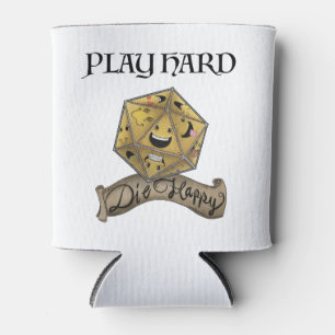 Rafraîchisseur Pour Canette Jouer dur — Die Happy Can Cooler