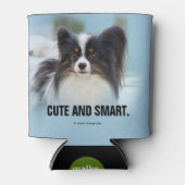 Rafraîchisseur Pour Canette Jouet Papillon mignonne Chien espagnol à l'quai (Devant)