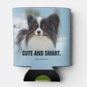 Rafraîchisseur Pour Canette Jouet Papillon mignonne Chien espagnol à l'quai (Dos)