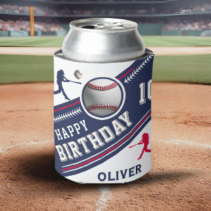 Rafraîchisseur Pour Canette Joueur de baseball Ball Jeu d'anniversaire à thème