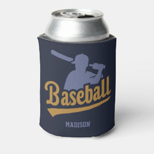 Rafraîchisseur Pour Canette Joueur de baseball personnalisé et couleur