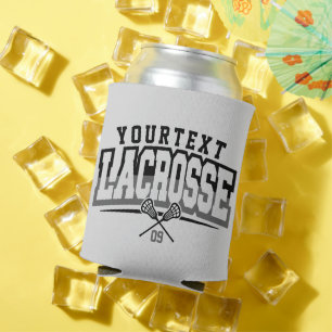 Rafraîchisseur Pour Canette Joueur de crosse personnalisé AJOUTER LE NOM D'Équ