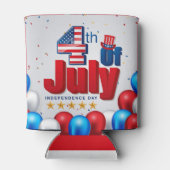 Rafraîchisseur Pour Canette Jour de juillet (Dos)