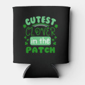 Rafraîchisseur Pour Canette Jour de la Saint Patrick Cutest Clover Dans Le Pat (Devant)