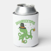Rafraîchisseur Pour Canette Jour de la Saint Patrick octopus Shamrocktopus Lep (Can devant)
