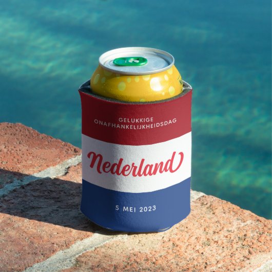 Rafraîchisseur Pour Canette Jour de l'indépendance de Pays-Bas (Piscine in situ)